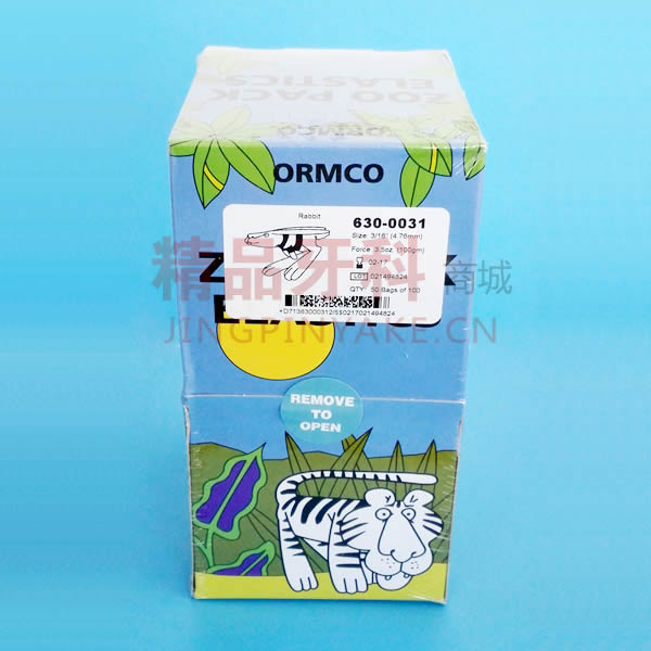ORMCO 正畸橡皮圈3.5oz 3/8 猴子（50袋/盒）