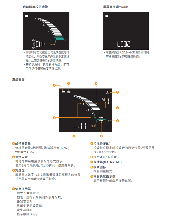 森田 第四代根管长度测定仪 SM-RZX-3