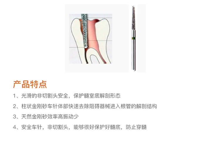 登士柏 髓腔预备车针.webp