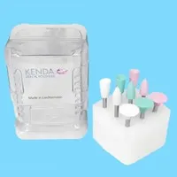 KENDA 树脂三步法精抛光磨头 9支/套
